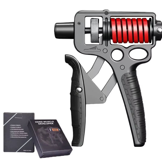 5-165Kg Adjustable Heavy Hand Grip Exercise Strengthener Gripper Finger Expander Arm Wrist Forearm Trainers Fitness Steel Spring