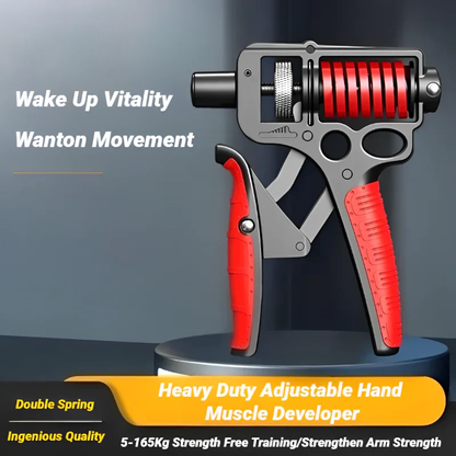 Adjustable Heavy-Duty Grip Trainer (5-165kg)
